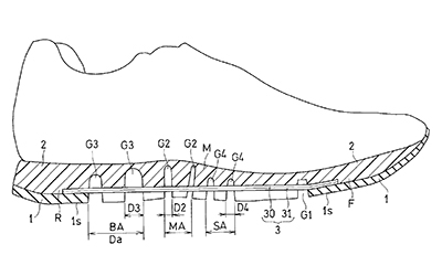 La semelle flexible qui suit l'arche plantaire