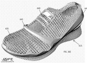 la chaussure maillée