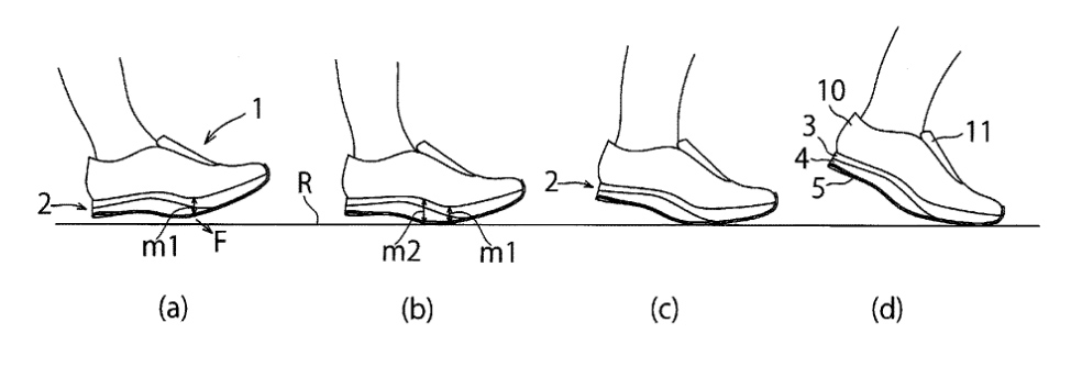 [Brevet] Mizuno et une chaussure sans talon 4