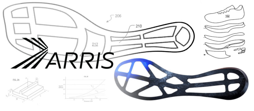 [Patent] Arris Composites proposes a carbon plate for shoes