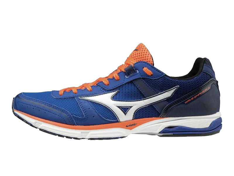 Mizuno Wave Emperor, chaussure de route homologuée World Athletics