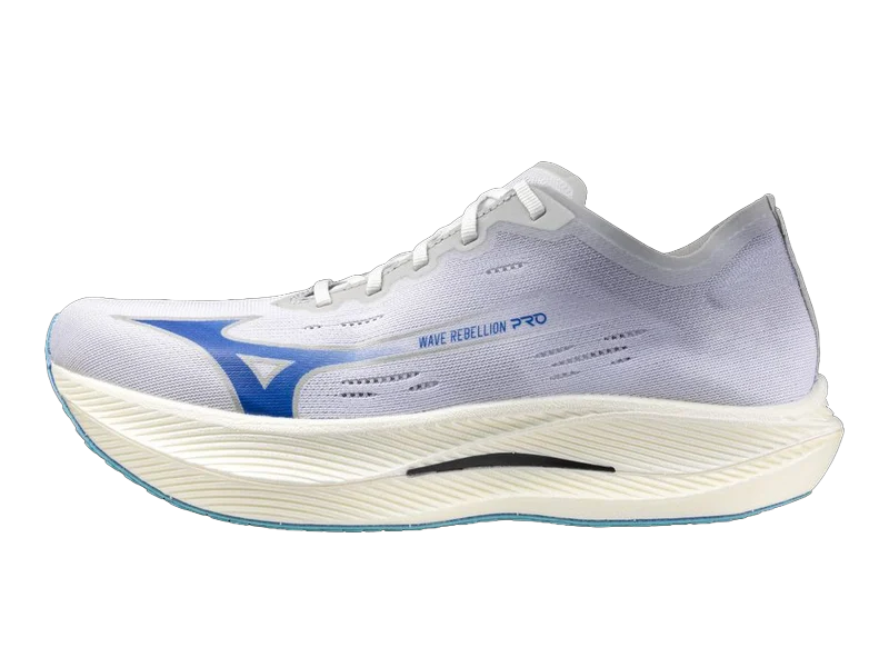 Mizuno WAVE REBELLION PRO Natural, chaussure de route homologuée World Athletics