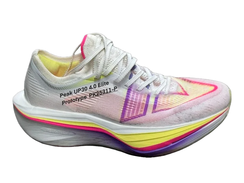 PEAK Peak UP30 4.0 Elite Prototype, development shoe homologuée World Athletics